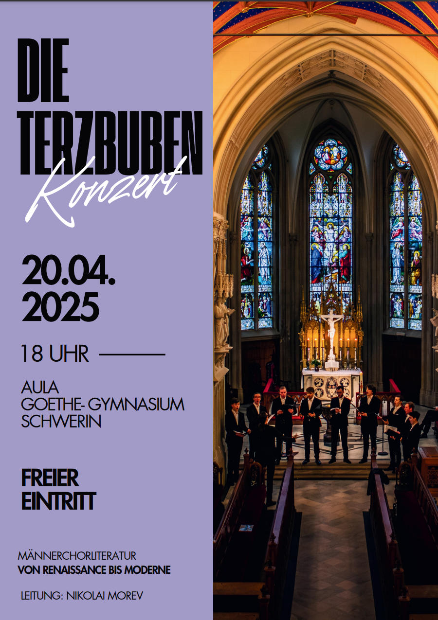 Terzbuben Konzert Plakat