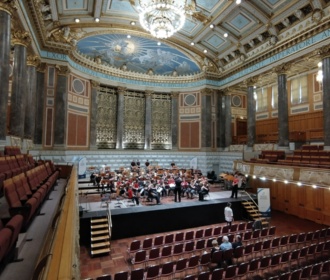 prunkvoller Konzertsaal