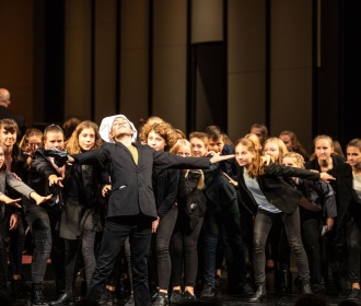 Brundibár im Mecklenburgischen Staatstheater 2018, Foto: Oliver Borchert