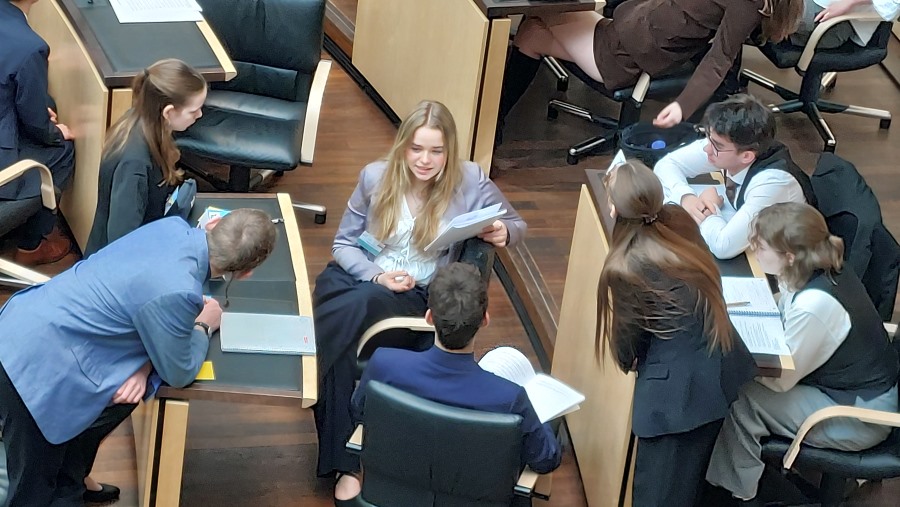 Beratung der Delegation